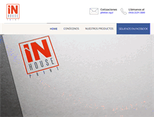 Tablet Screenshot of inhouseprint.net